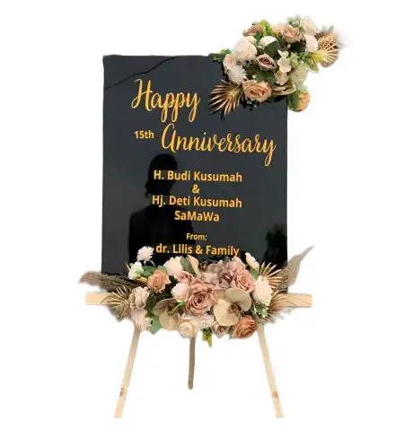 Papan Bunga Akrilik Ariyojeding